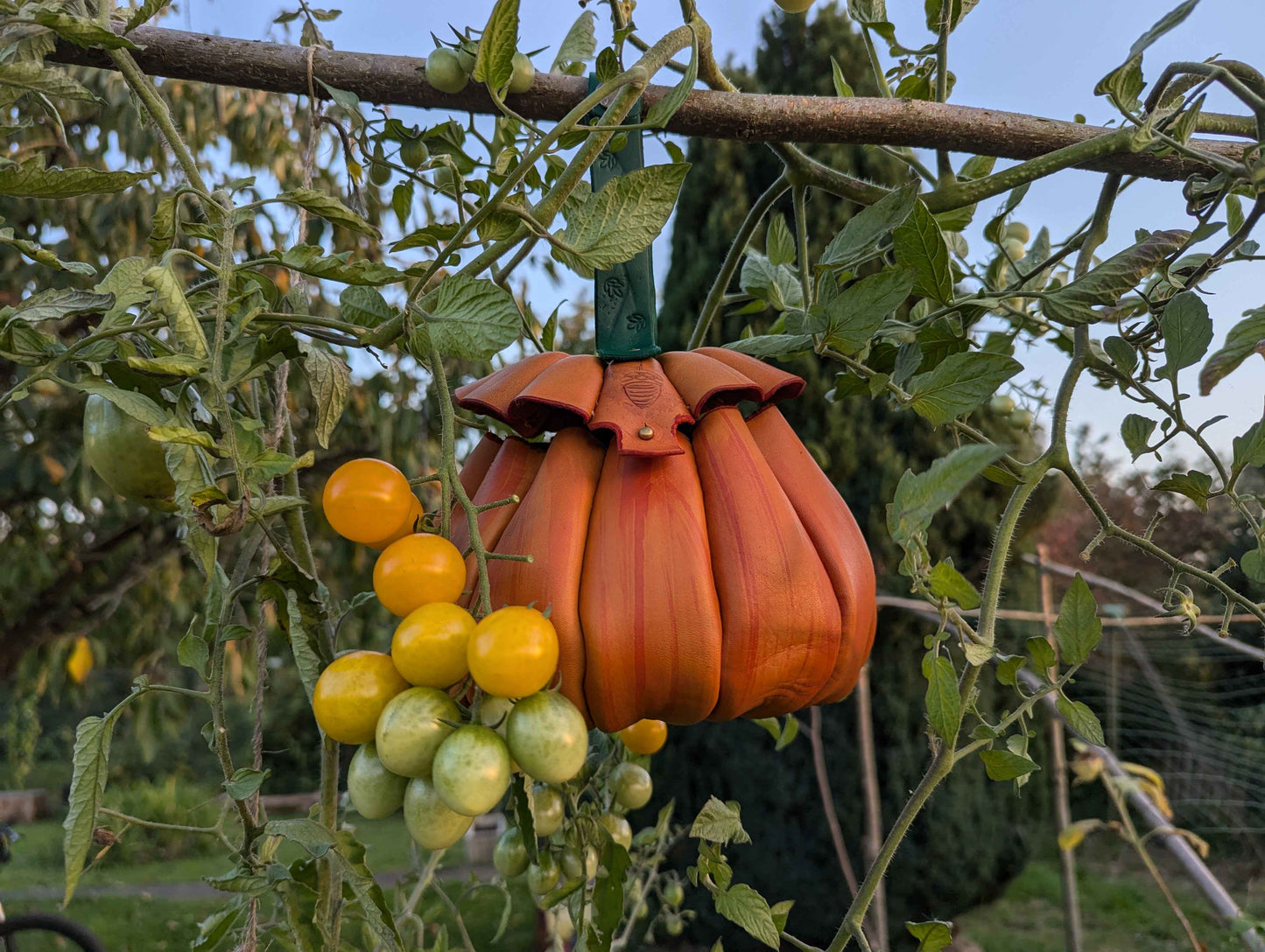 Précommande Sacoche en cuir – Modèle “Citrouille”