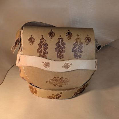 Sac à bandoulière "motif sous-bois"